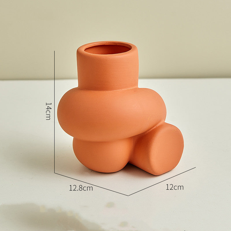 Modern Abstract Art Vase