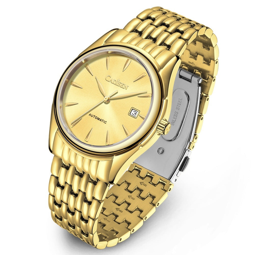 Stainless Steel Waterproof Men’s Mechanical Watch