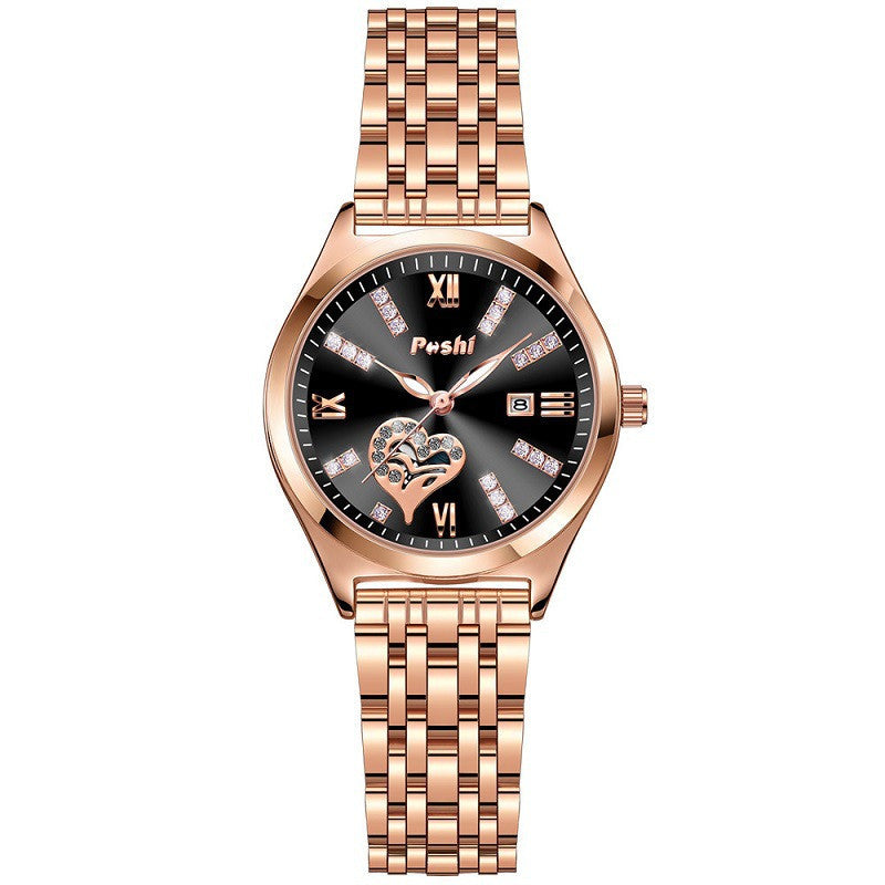 Women’s Waterproof Luminous Calendar Watch