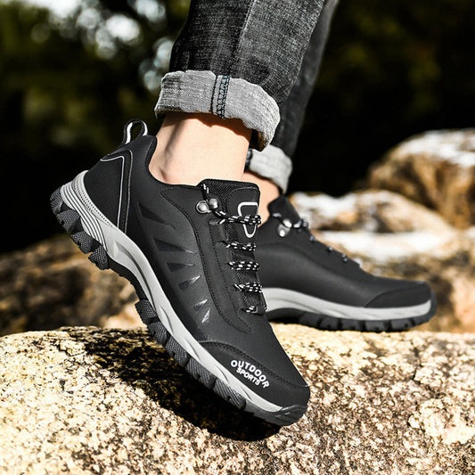 Men's Warm Plush Mountaineering Shoes