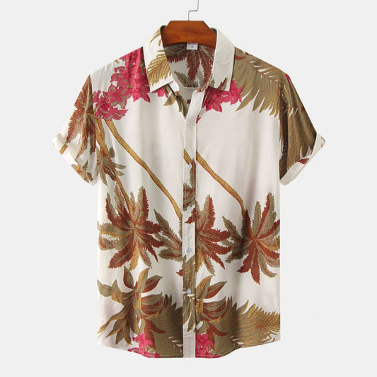 Men's Loose Short Sleeve Shirt