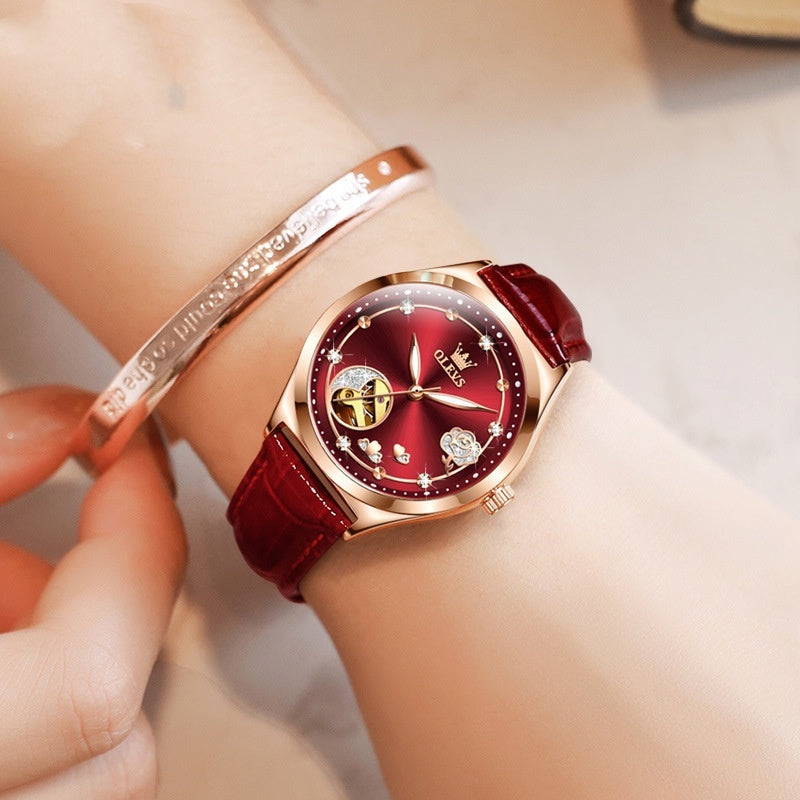 Women's Waterproof Mechanical Watch OLEVS