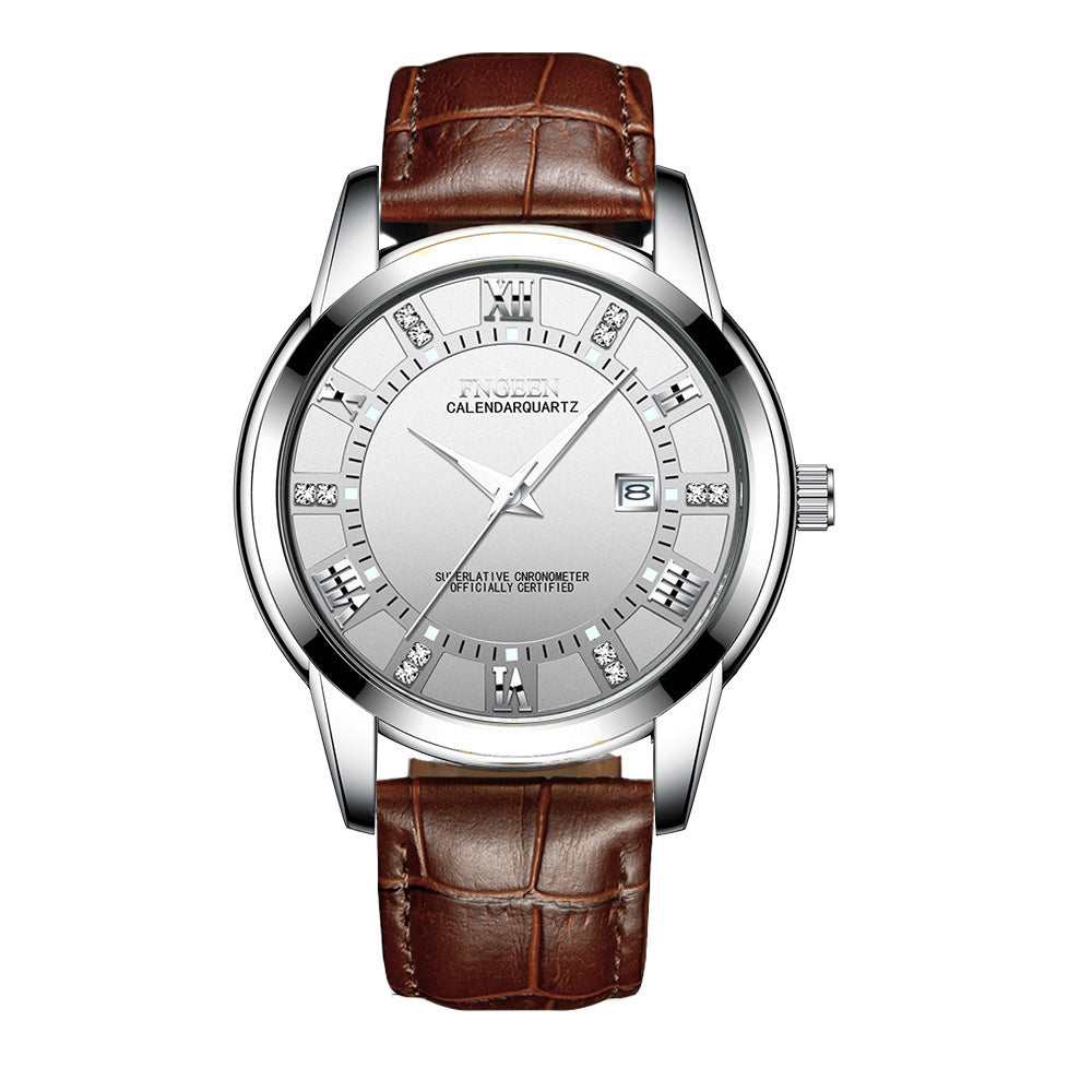 Ultra-thin Waterproof Business Watch