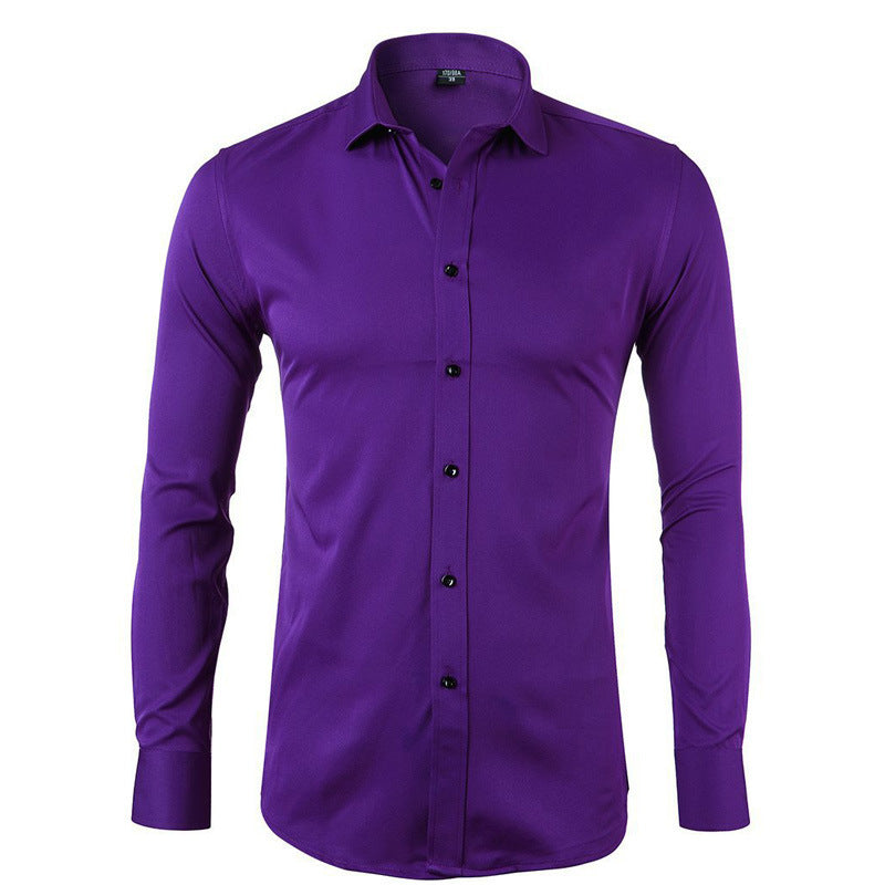 Men's Formal Stretch Iron-free Shirt