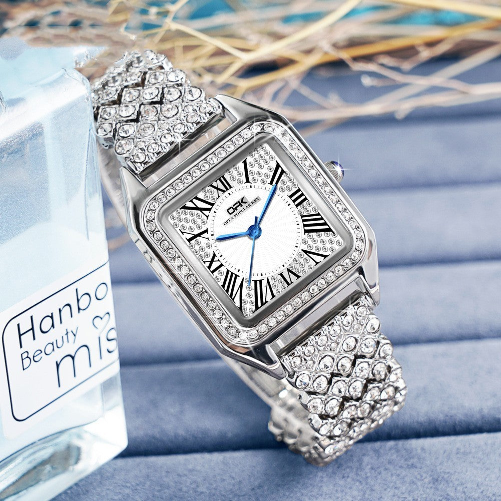 Antique Diamond Waterproof Lady Watch