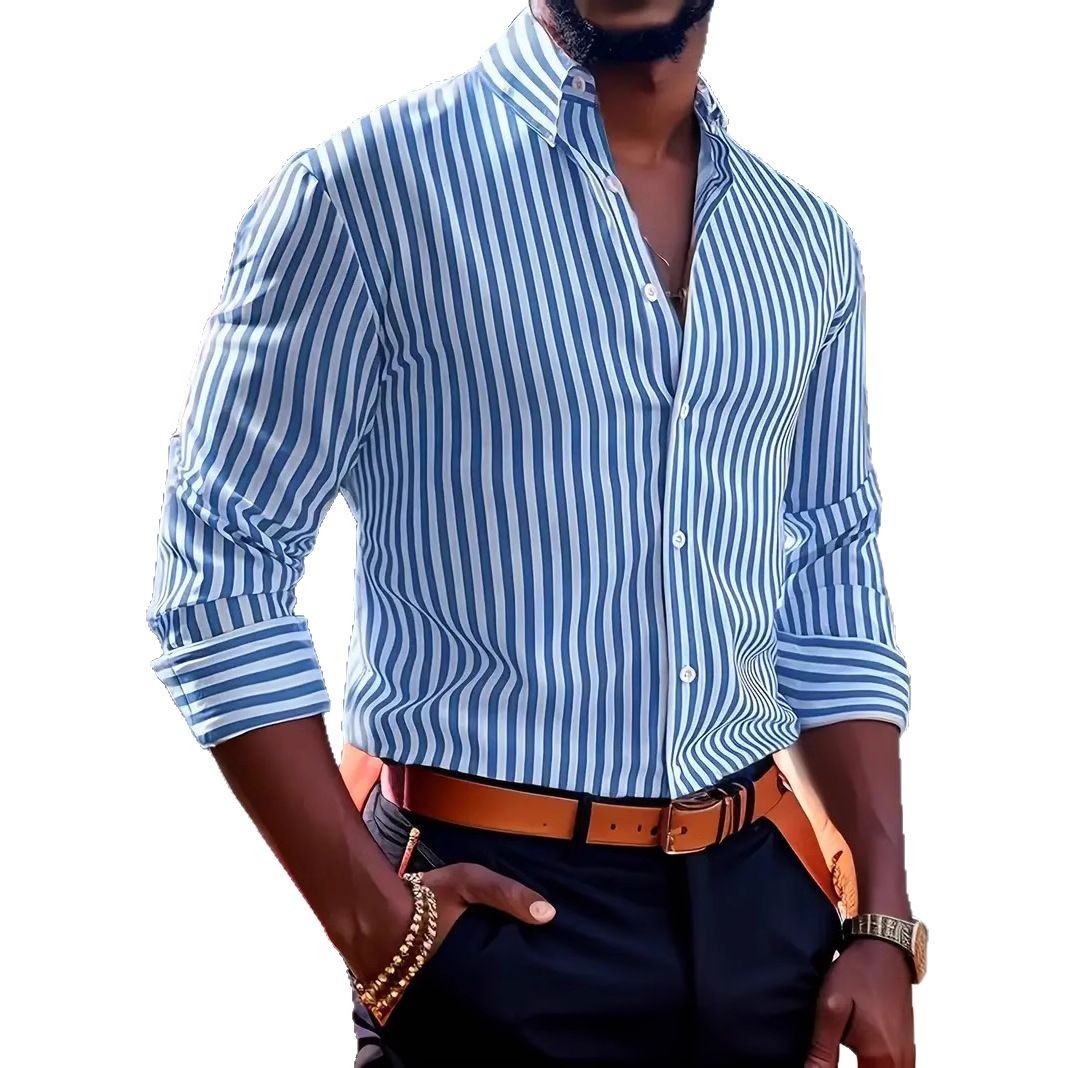 Long Sleeve Creative 3D Printed Shirt
