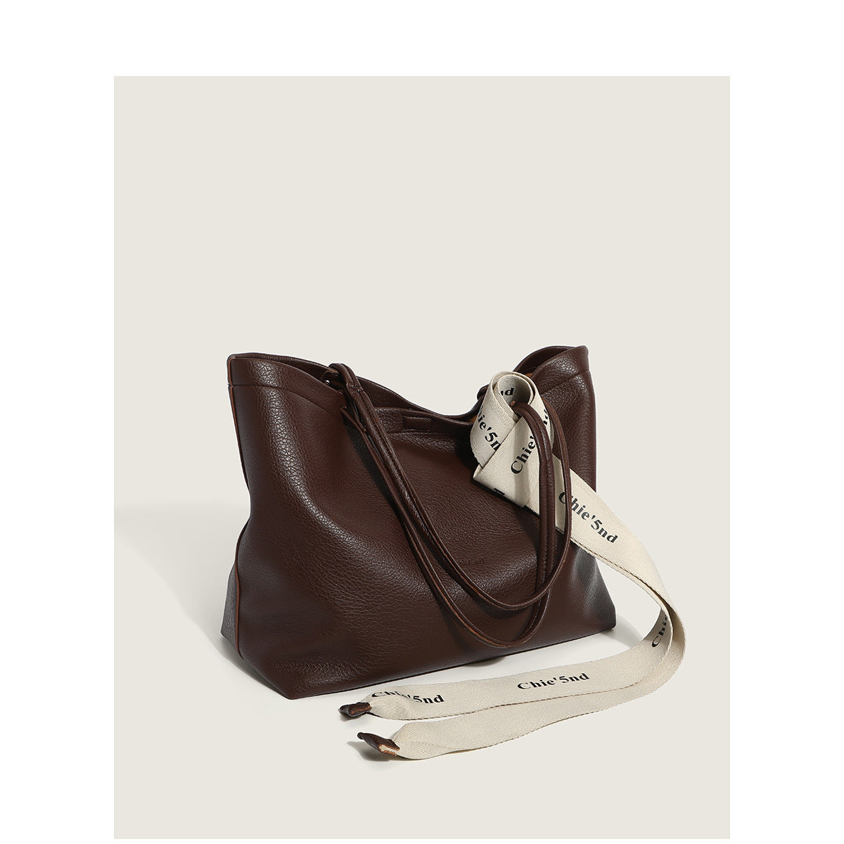 Fashion All-match Shoulder Bag Coffee