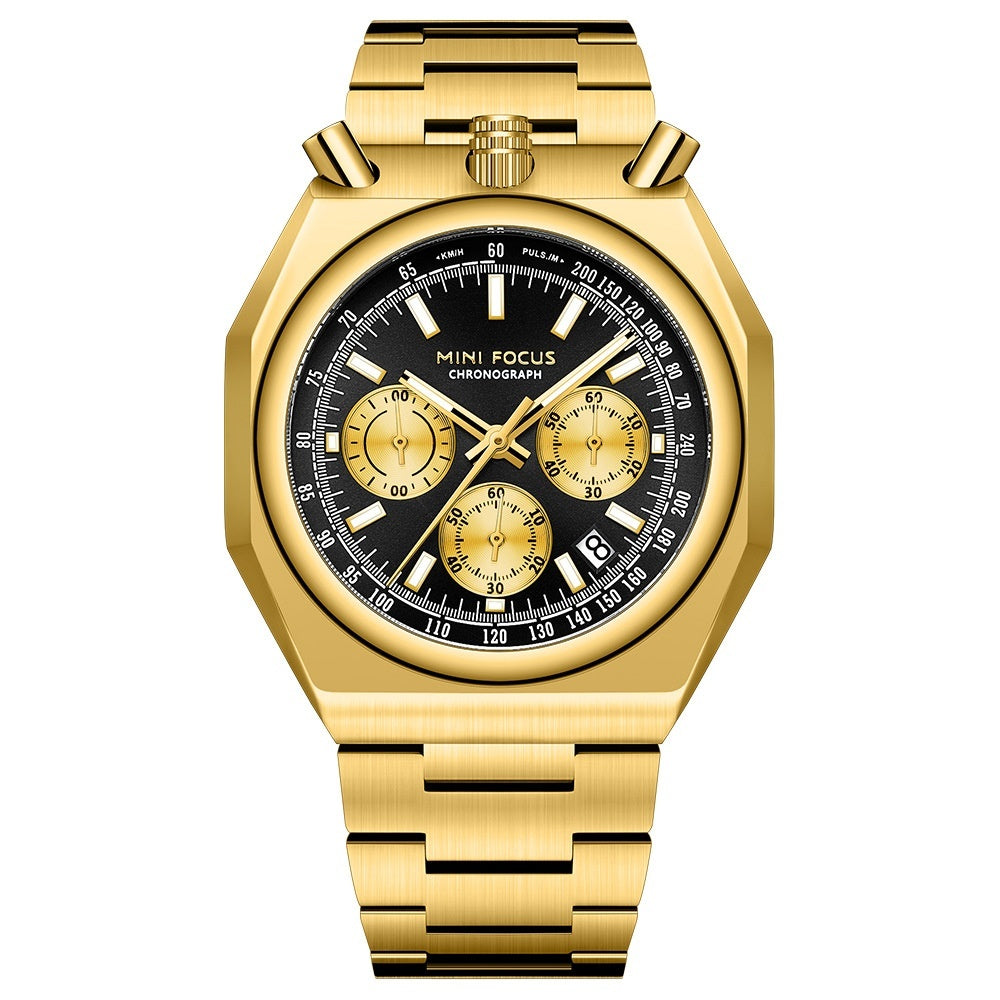 Men’s Steel Retro Quartz Watch