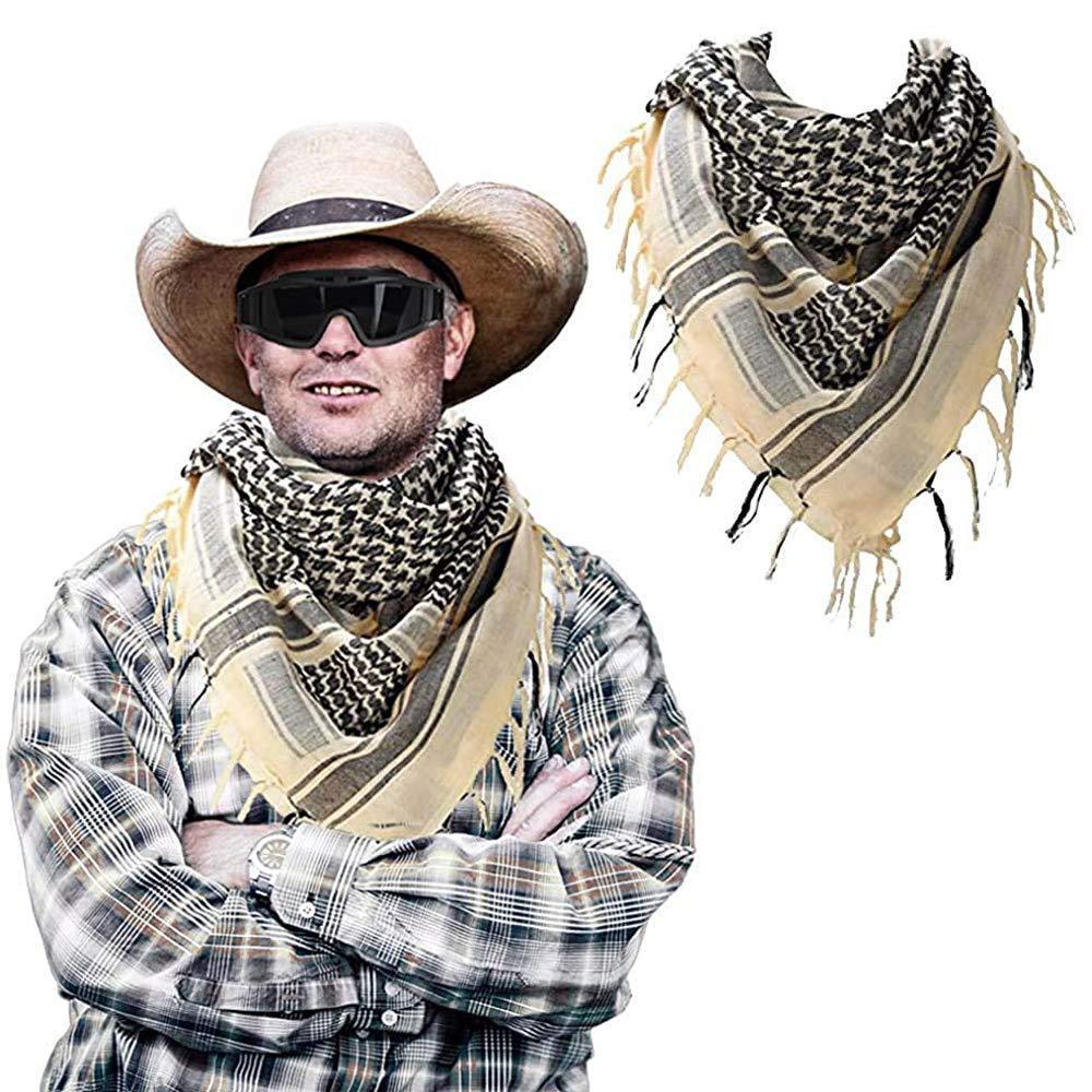 Men's Women's Cotton Desert Tactical Scarf