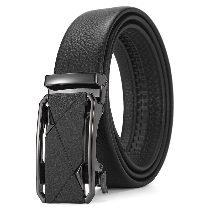 Genuine Leather Automatic Belt
