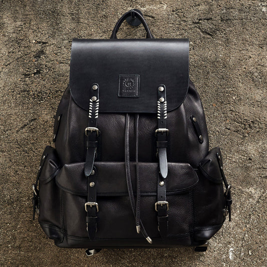 First Layer Leather Men’s Travel Backpack