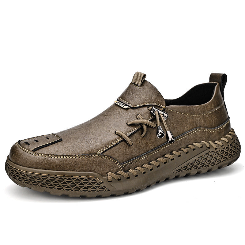 Casual Autumn Handmade Leather Shoes