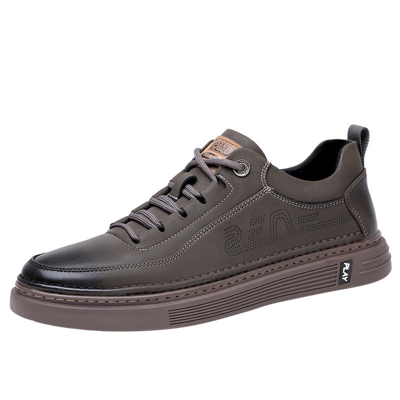 Autumn Genuine Leather Soft Shoes