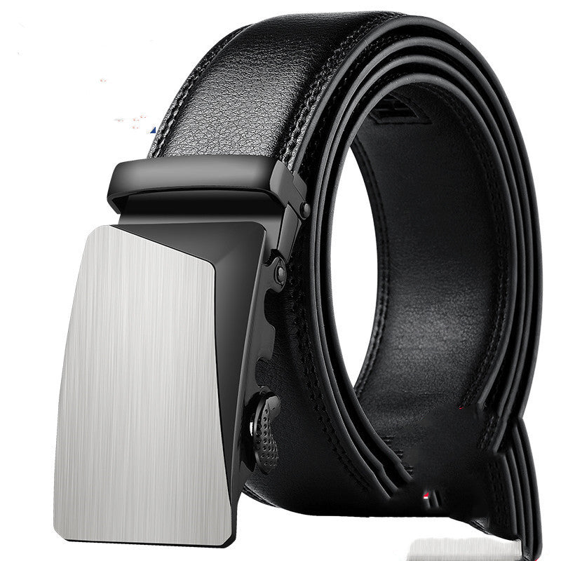 Men's Cowhide Leather Automatic Belt