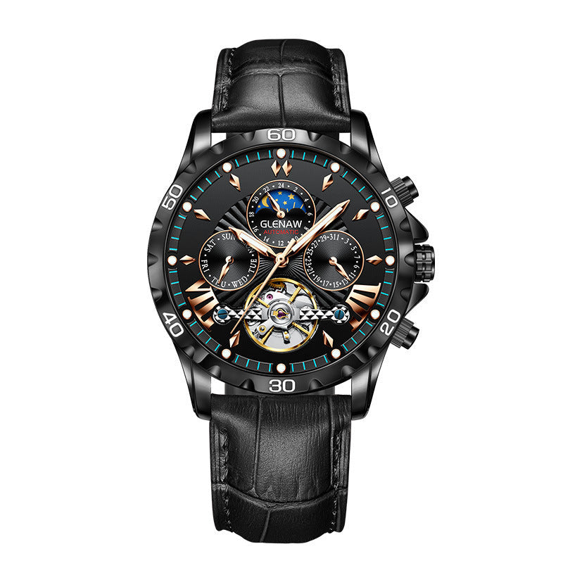 Men's Hollow Automatic Mechanical Watch