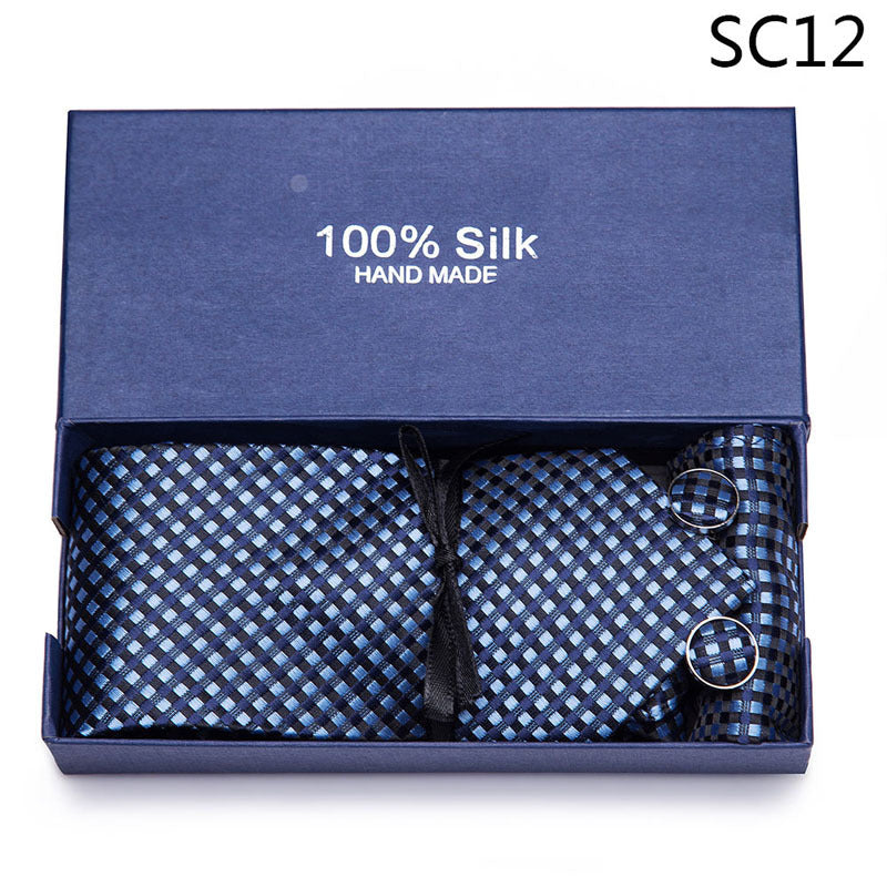 Men's Business Formal Tie Set