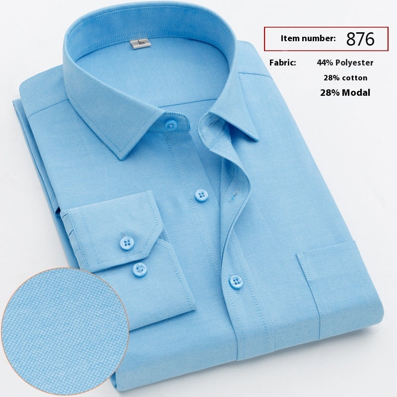 Men's Long Sleeve Spring and Autumn Loose Shirt