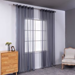 Modern Simple Cotton Linen Window Screen