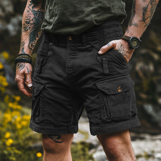 Summer Men's Casual Multi-pocket Overalls Pants