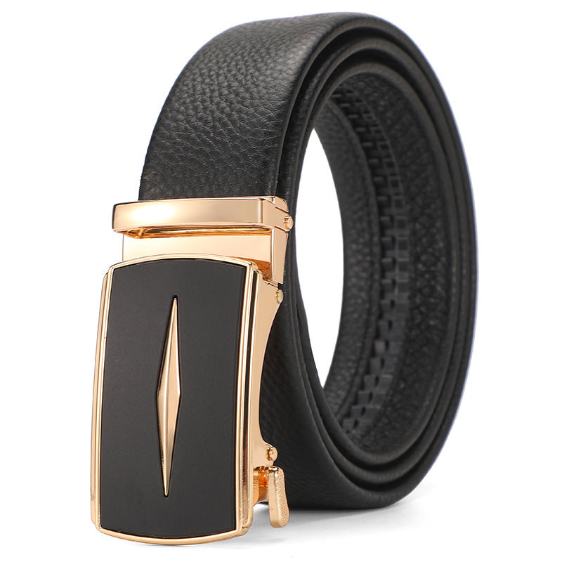 Genuine Leather Automatic Belt