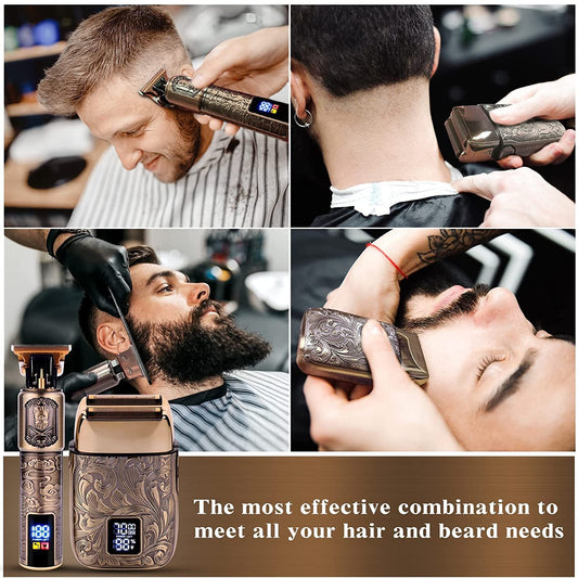 Digital Display Multi Shaver Set