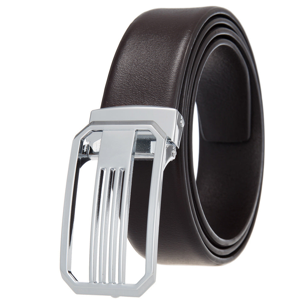 Pin Buckle Cowhide Belt