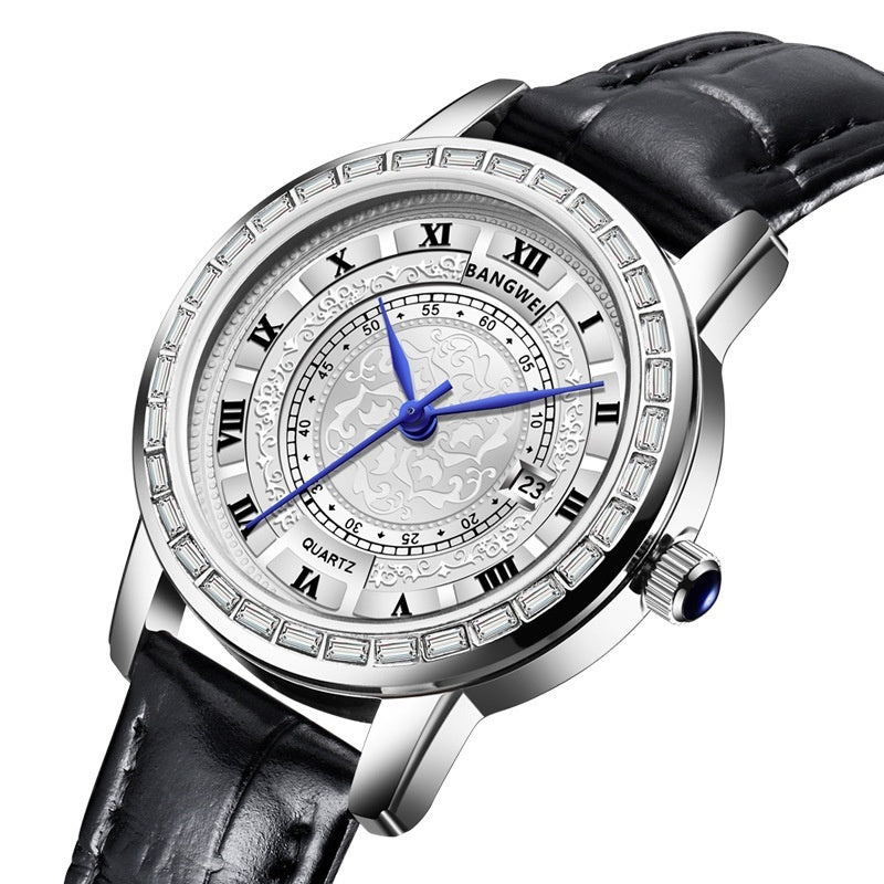 Women’s Waterproof Quartz Calendar Sports Watch