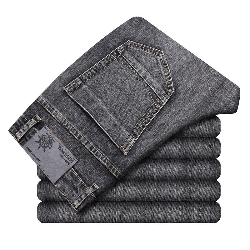 Men's Straight Stretch Jeans